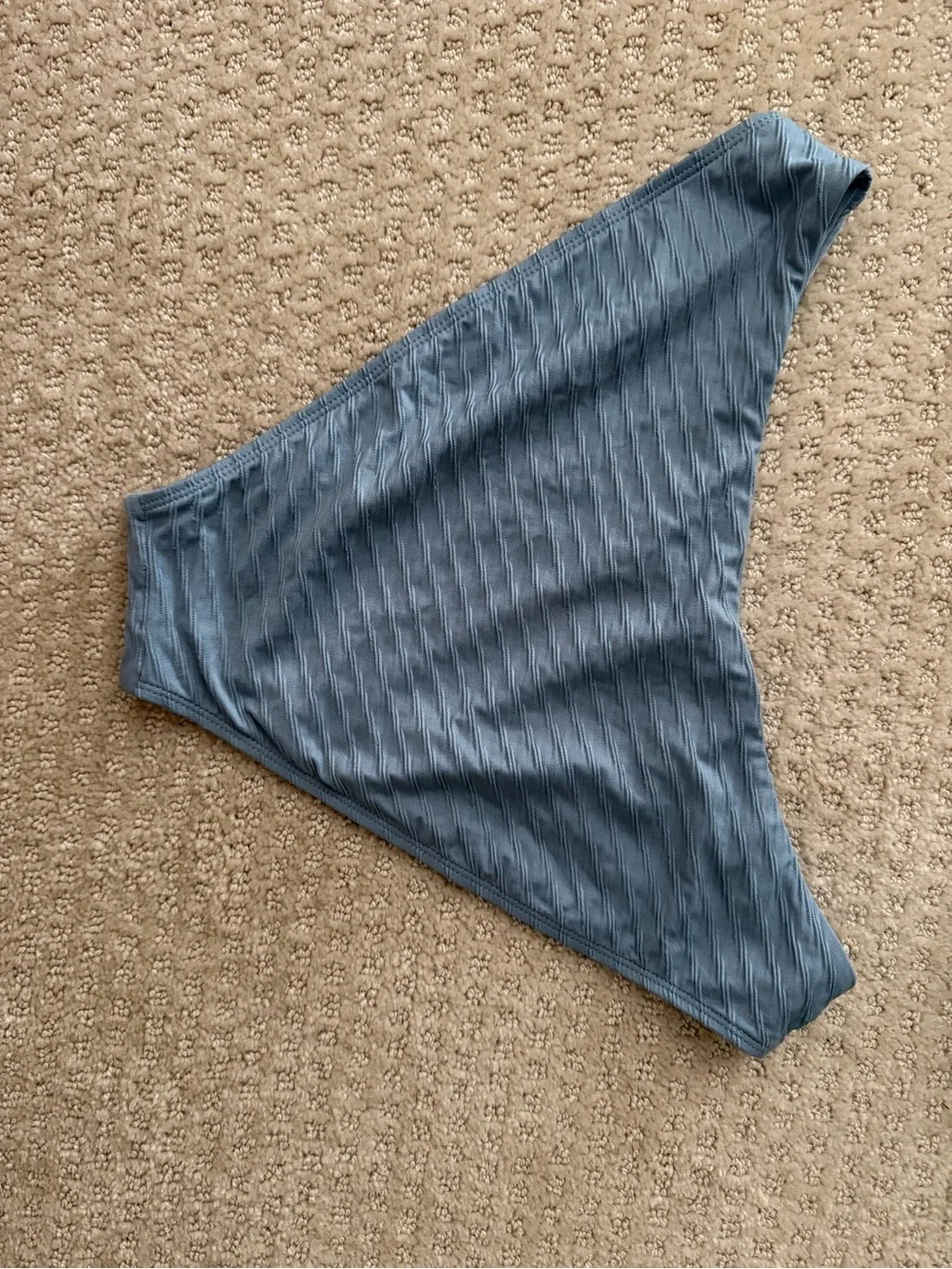 Monday Swimwear Dusty Blue Bikini Set NWOT